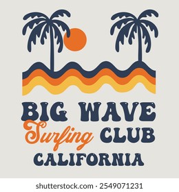 Big Wave Surfing Club California