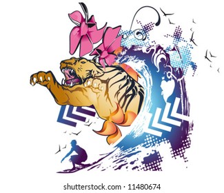 big wave tigersurf