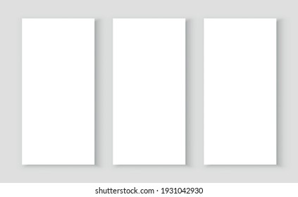 Große weiße Banner-Hintergrundvorlage - Illustration