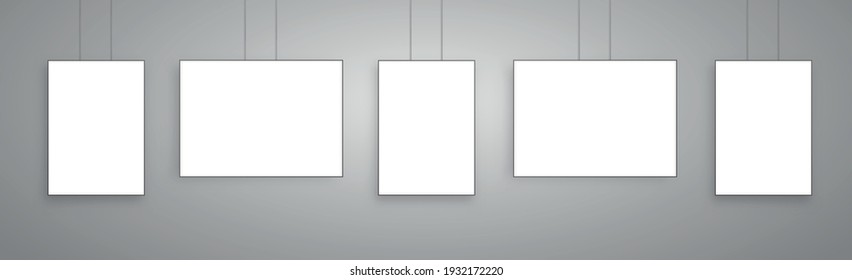 Big White Banner Background Template - illustration