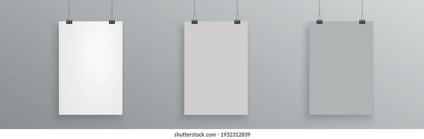 Große weiße Banner-Hintergrundvorlage - Illustration