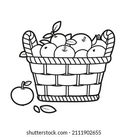 1,488 Apple basket template Images, Stock Photos & Vectors | Shutterstock