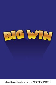 Big Win Game Font Asset