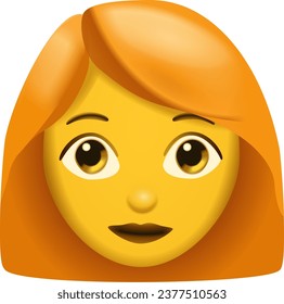 Emoji de BIG Woman sobre fondo transparente