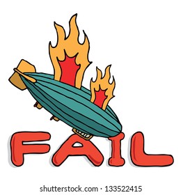 Big zeppelin fail