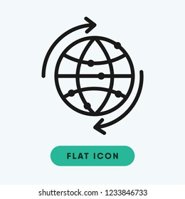 Bigdata vector icon