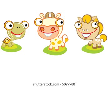 Big-eyed animals