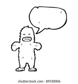 bigfoot cartoon