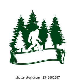 Bigfoot Forest Logo Design