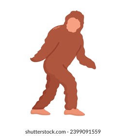 Bigfoot icon clipart avatar logotype isolated vector illustration