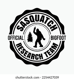 Bigfoot Shirt Finish Sasquatch Research Team