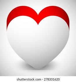 Bigger, 3d heart shapes without perspective