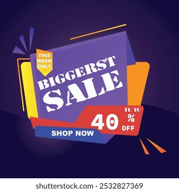 biggerst sale 40 % off shop now tamplat desin