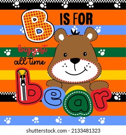 Biggest Bear Baby Vector Design