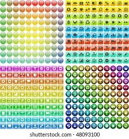 Biggest collection of different buttons