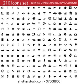 Biggest collection of different icons for using in web design