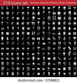 Biggest collection of different icons for using in web design