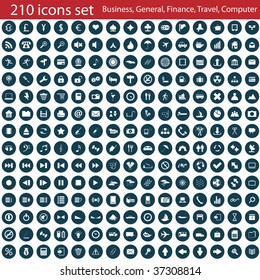 Biggest collection of different icons for using in web design