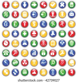Biggest collection of different icons for using in web design