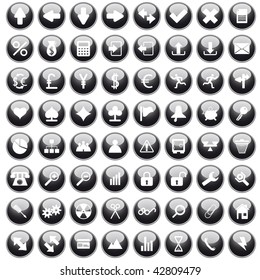 Biggest collection of different icons for using in web design