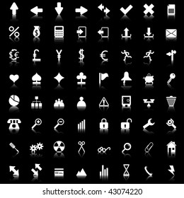 Biggest collection of different icons for using in web design