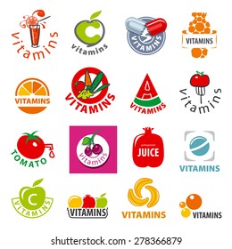 biggest collection of vector logos vitamins