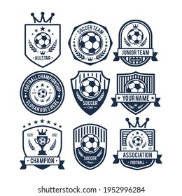 Biggest Collections Soccer,Football Emblem Premium Logo Design