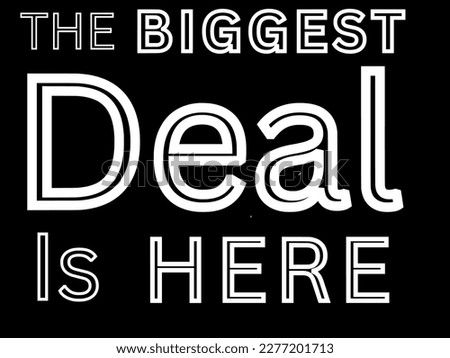The biggest deal is here. Banner 