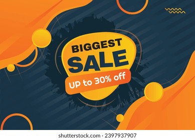 biggest sale banner post template