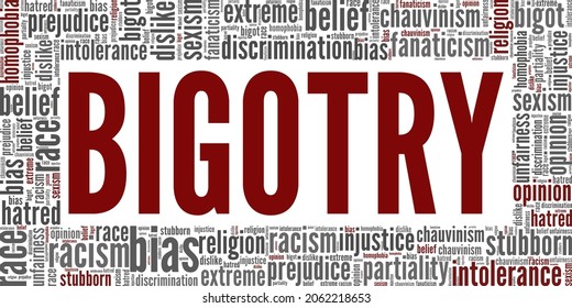 Modern Word For Bigotry