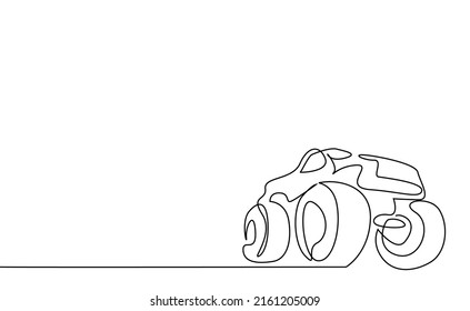 big-wheeled all-terrain extreme sports vehicle