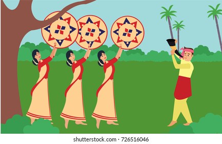 bihu images stock photos vectors shutterstock https www shutterstock com image vector bihu man blowing on pepa while 726516046