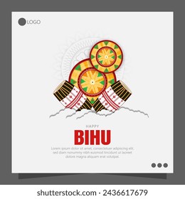 Bihu is a time of joy, music, and communal celebrations, bringing communities together.