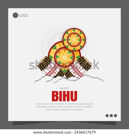 Bihu is a time of joy, music, and communal celebrations, bringing communities together.