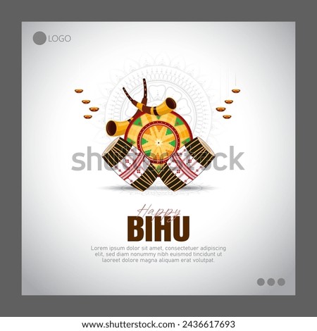 Bihu is a time of joy, music, and communal celebrations, bringing communities together.