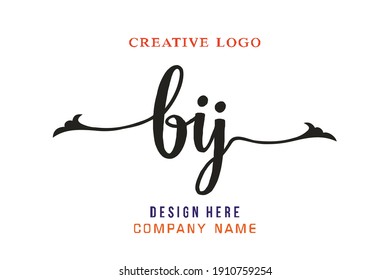 El logotipo de la inscripción BIJ es sencillo, fácil de entender y autoritario