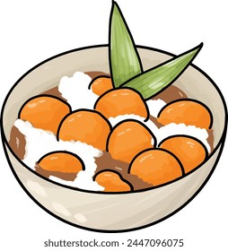 Biji Salak Indonesian Traditional food vector. Indonesian food illsutration. Biji Salak Illustration Vector. Food vector. Food illustration
