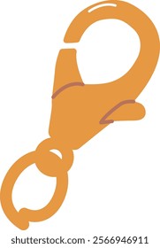 Bijouterie clasp making tool vector illustration