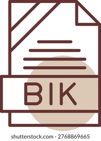BIK New Icon Design Creative