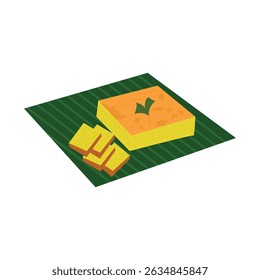 bika ambon design icon vector illustration

