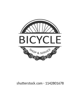 Bike Badge Vector. Bike Logo