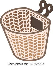 Bike Basket icon , vector