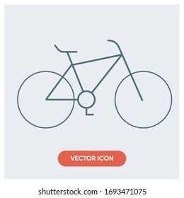 bike bicycle cycle vector icon