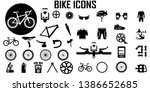 Bike, bicycle, fitness, exercise icon vector.