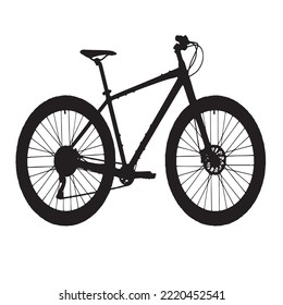 Bicicleta. Vector de icono de bicicleta. El concepto de ciclismo. Señal de bicicleta. Aislado sobre fondo blanco. Estilo plano de moda para diseño gráfico, logo, sitio web, medios sociales, ui, aplicaciones móviles