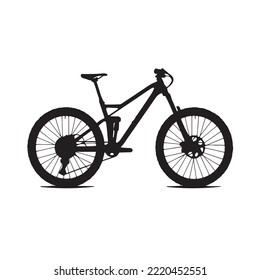 Bike. Bicycle icon vector. The concept of cycling. Bicycle sign. Isolated on white background. Trendy flat style for graphic design, logo, website, social media, ui, mobile apps