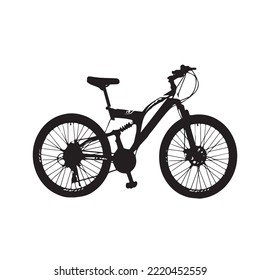 Bike. Bicycle icon vector. The concept of cycling. Bicycle sign. Isolated on white background. Trendy flat style for graphic design, logo, website, social media, ui, mobile apps