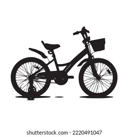 Bicicleta. Vector de icono de bicicleta. El concepto de ciclismo. Señal de bicicleta. Aislado sobre fondo blanco. Estilo plano de moda para diseño gráfico, logo, sitio web, medios sociales, ui, aplicaciones móviles
