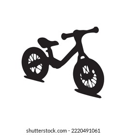 Bike. Bicycle icon vector. The concept of cycling. Bicycle sign. Isolated on white background. Trendy flat style for graphic design, logo, website, social media, ui, mobile apps