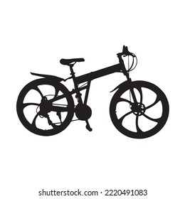 Bike. Bicycle icon vector. The concept of cycling. Bicycle sign. Isolated on white background. Trendy flat style for graphic design, logo, website, social media, ui, mobile apps